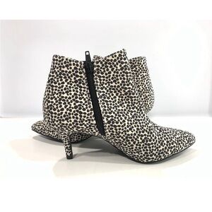 Leopard Print Ankle Boots